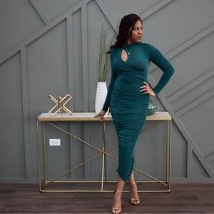 Frosted Emeralds Dress